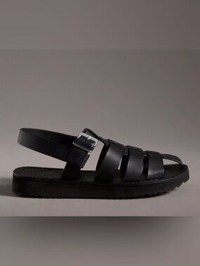 Grenson Brown Leather Fisherman Sandals